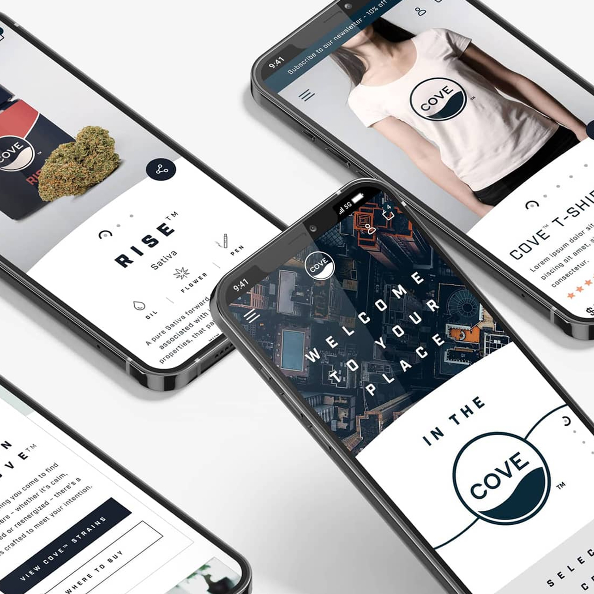 COVE Cannabis Website Design